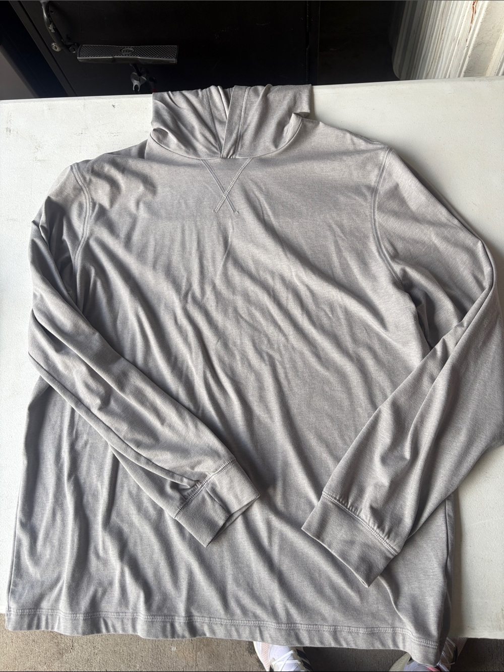 Nordstrom Light Gray Crewneck Sweater
